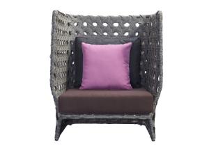 China Patio Weaving High Level PE Rattan Outdoor Leisure Chairs wholesale