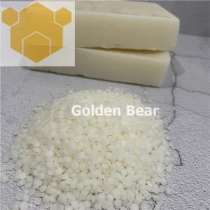 China Triple Refined White Wax Pellets Food Grade Good Adhesion wholesale