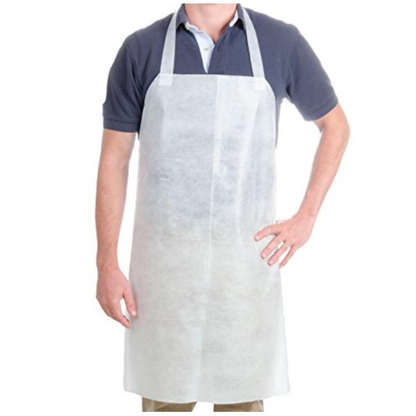 China Polypropylene Nonwoven Disposable Medical Aprons , Disposable Kitchen Aprons wholesale