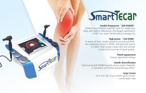 China Diabetes 20MM Heads 448KHz Tecar Therapy Machine For Muscle Massage wholesale