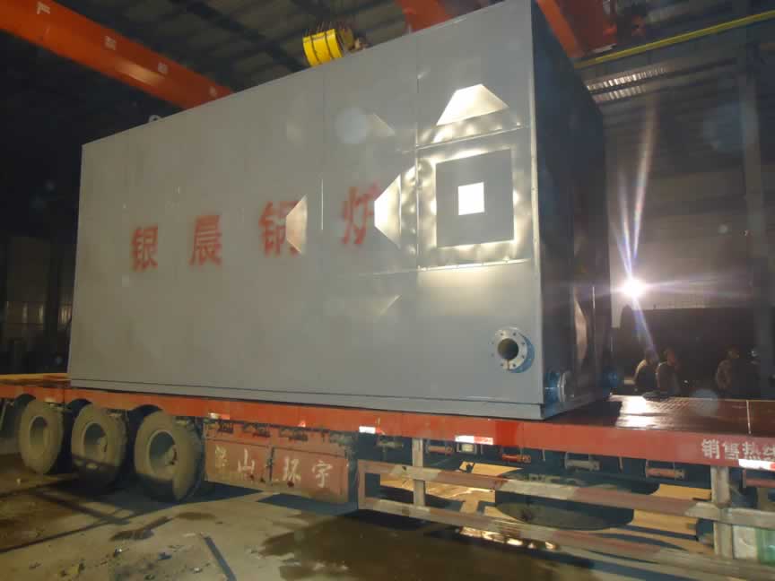 Food Industry Equipment coal biomass wood chip fired Horizontal Thermic Fluid Heater