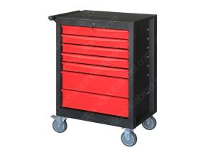 China 7 Drawer Steel Rolling Tool Cabinet Tubal Side Handle Size 678*460*860 mm wholesale