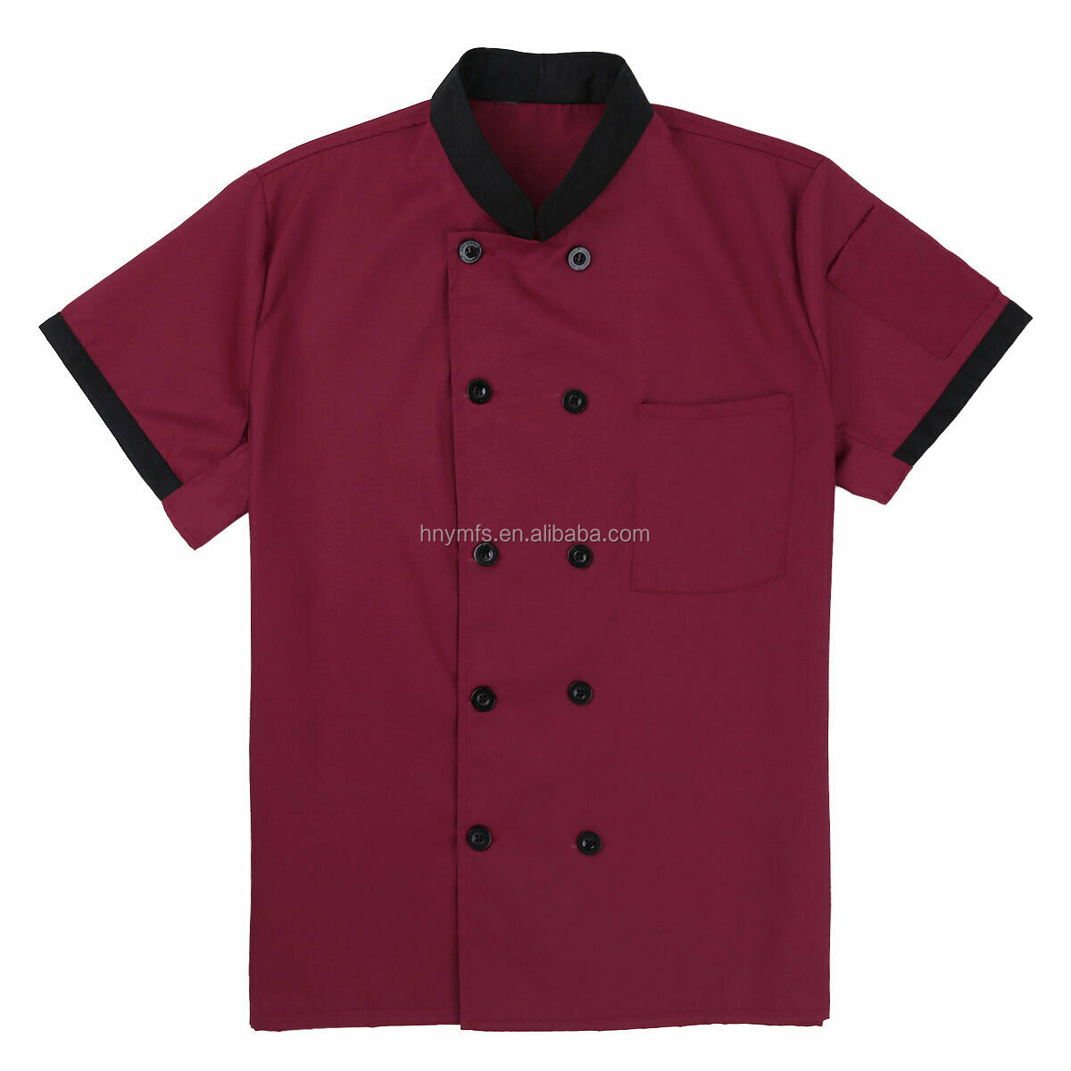 Breathable Restaurant Coolest Chef Coats Poplin Fabric Type