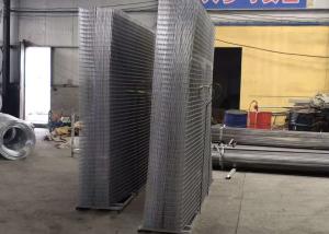 China 8 Gauge Welded Wire Mesh 75x75mm 3x3 Size With 350g/Sqm Zinc Rate wholesale