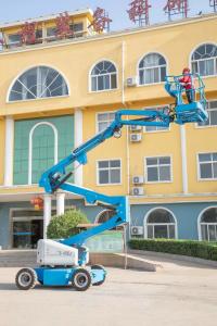 China 160 Degree 230KG Articulated Aerial Platform 2.44*0.93*1.13M wholesale