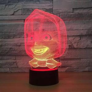 China Indoor Acrylic 3D LED Night Light for Gift ,Decoration LED Light wholesale