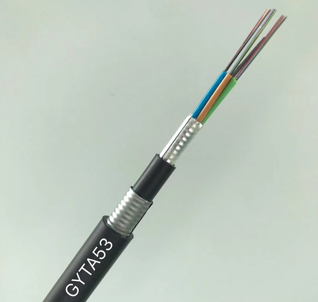Direct Buried GYTA53 G652D 36 Core Fiber Optic Cable