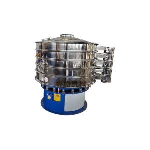 China PVC Pellets Sieving Carbon Steel One Layer Rotary Vibrating Screen wholesale