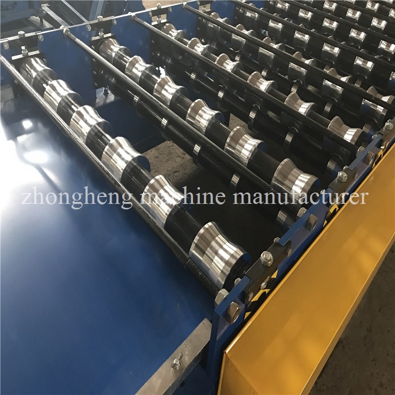 Custom Galvanized Standing Seam Roofing Sheet Roll Forming Machine