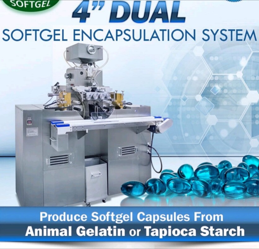 Automatic Encapsulation Paintball Machine With 4 Inch Cooling Drum / 0.68" Paintball
