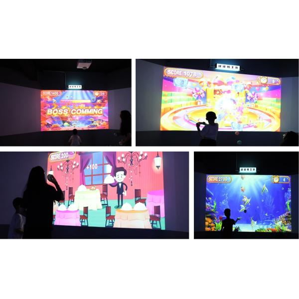 3800lm 1024*768 Interactive Wall Projection Game All In One Projector Interactive Wall