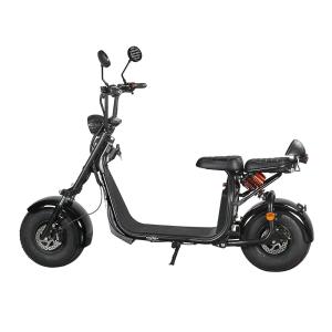 China Citycoco 2 Wheel Electric Scooter 20 Degrees Climb Capability Double Hydraulic Disc Brake wholesale
