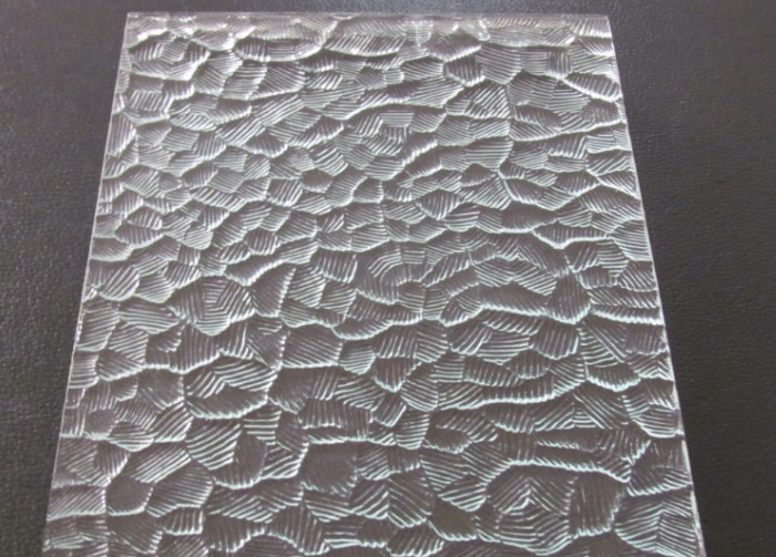 3mm-15mm Polished Edge Customized Patterned Glass for Office and Windows