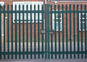 China Palisade Fencing Vehicle Gates wholesale