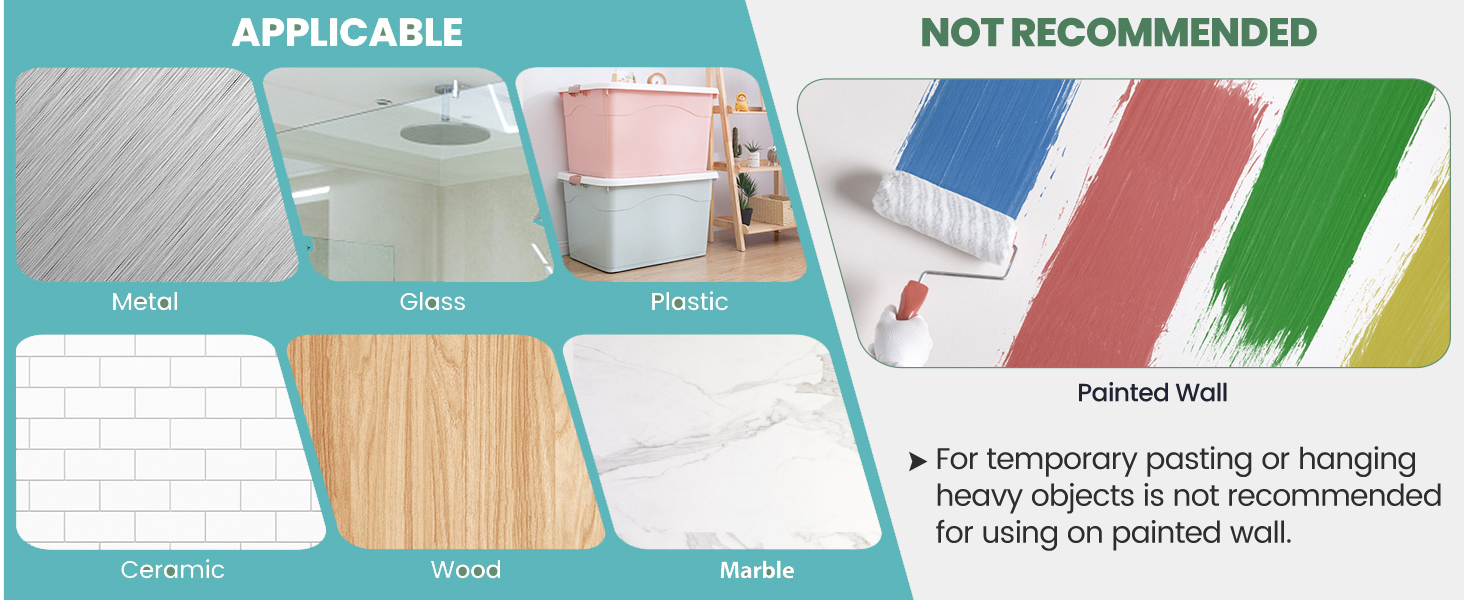 High Sticky Gel Suction Size Magic Nano Double Sided Tape for Transparent Surfaces