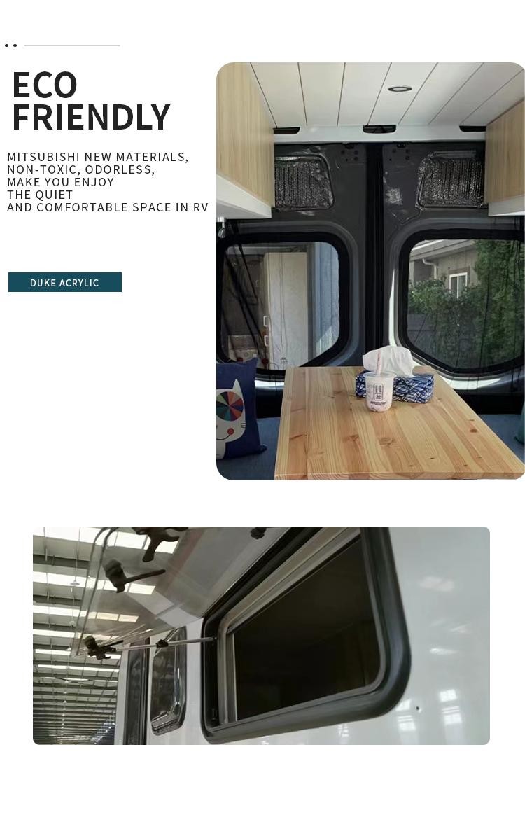 Durable Recreational Vehicle Windshield Plastic Sheet With 92% Light Transmittance