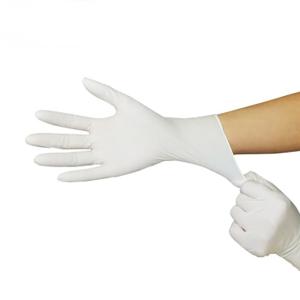China Powder Free Disposable Latex Glove 230mm Latex Examination Gloves Sterile wholesale
