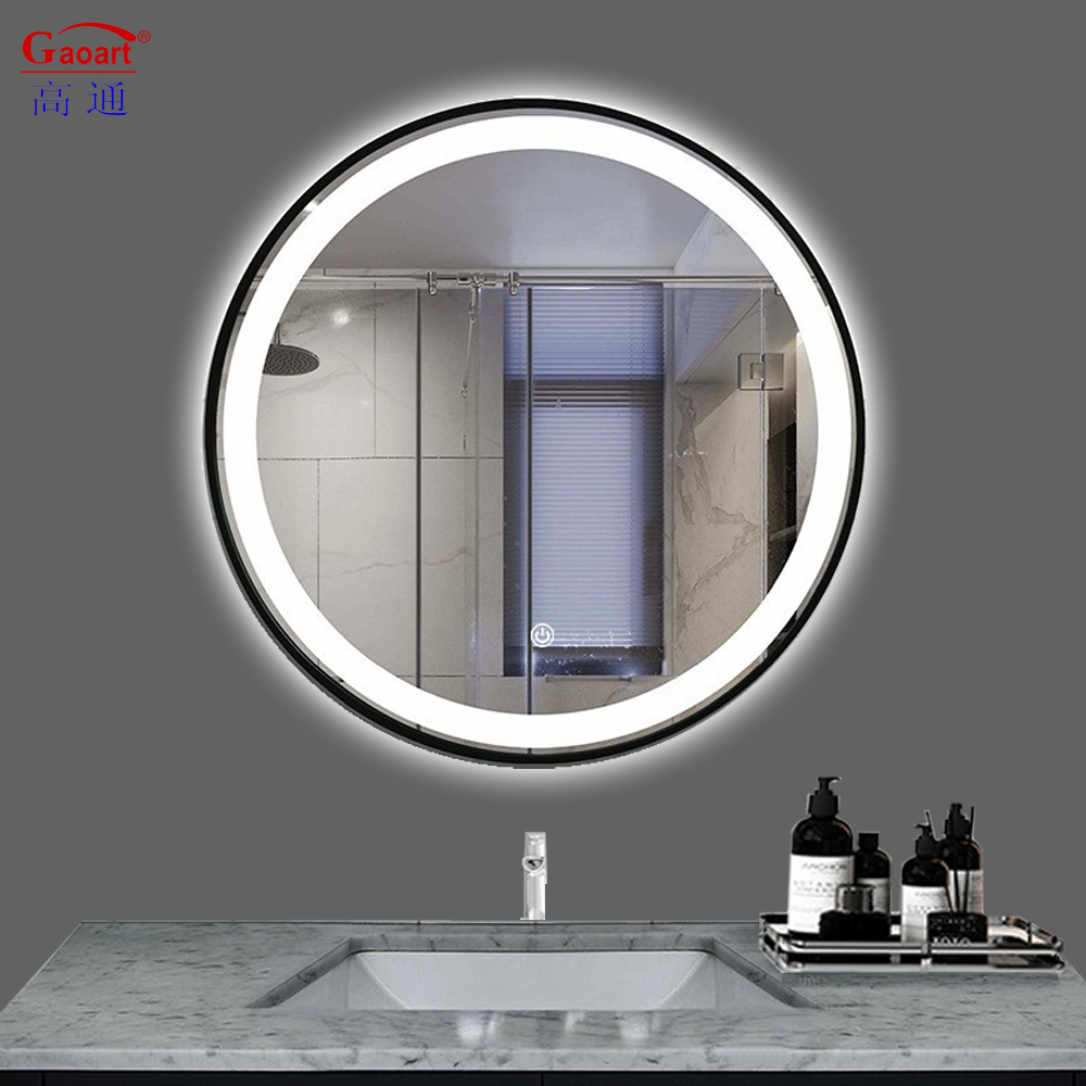 Touch Switch Led Mirror Smart Fitness Waterproof Bathroom Backlit Glass Bath Sticker