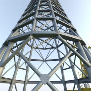 China Eco-Friendly Structural Steel Tower Pre Assembled Steel Buildings Anti Corrosion wholesale
