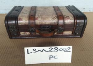 China L32 Antique Leather Trunk wholesale