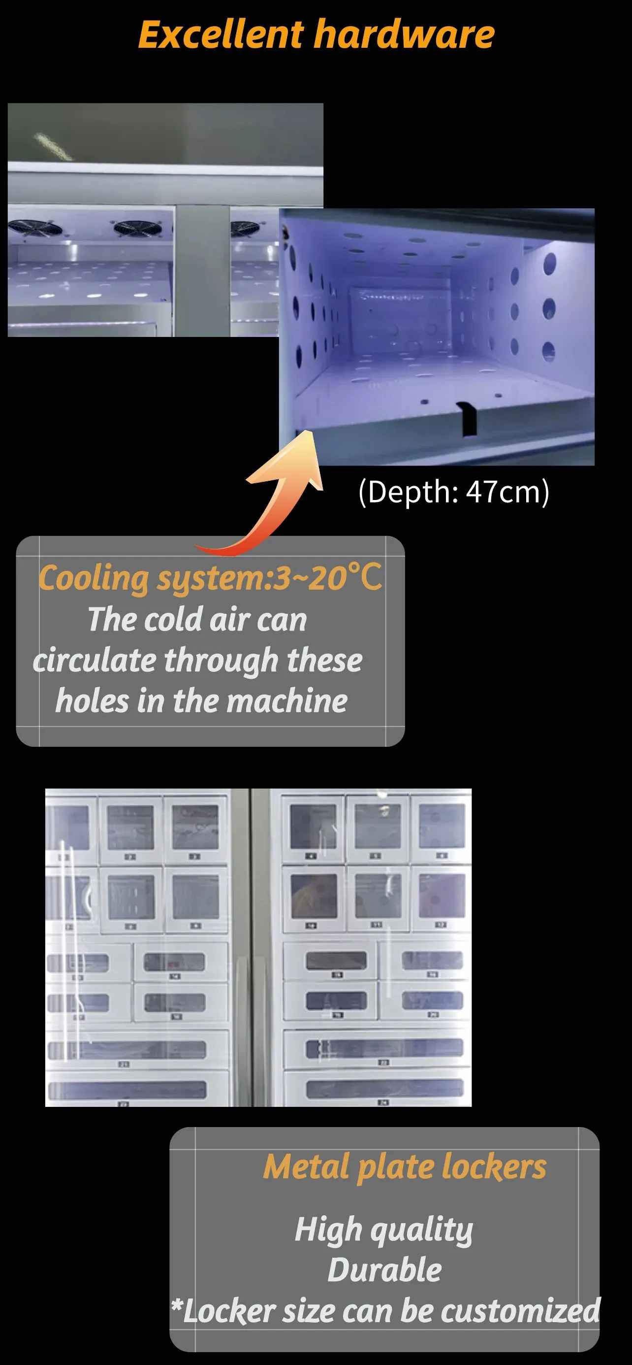 Micron 4G/WIFI customized Locker vending machine hardware