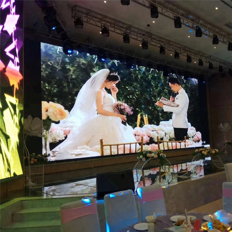Die Casting Aluminum High Resolution Video Wall P4 Indoor Led Display