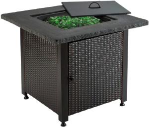 China 30'' Outdoor Gas Firepit Table All-Season Alloy Steel wholesale