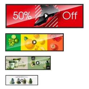 China Business Wall Mounted Digital Advertising Screen LCD monitor 240V 18.5 inch wholesale