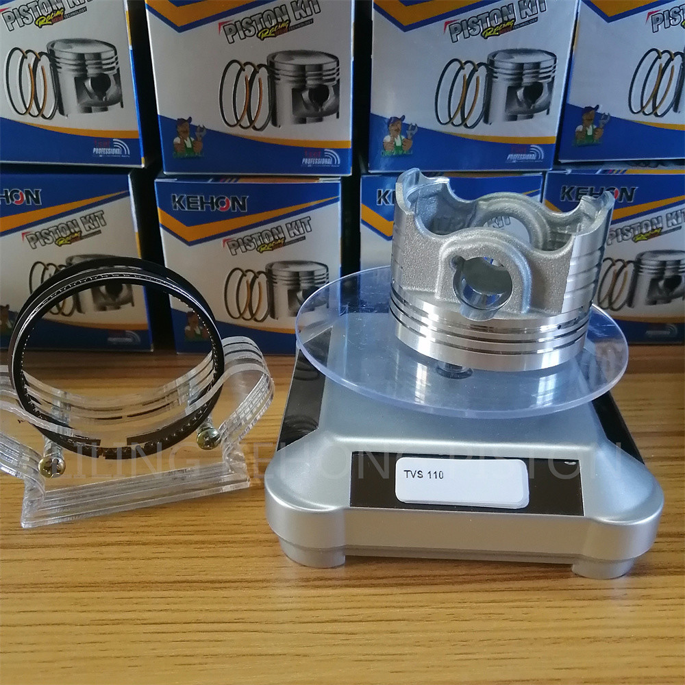 Anti Corrosion TVS Piston For Motor Cycle TVS110 Pin Size 14x38mm