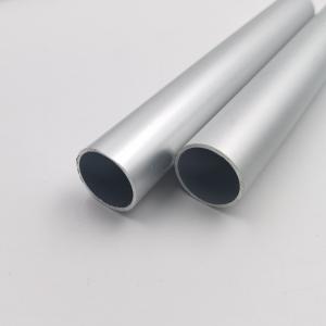 Wardrobe Clothes Hanger Aluminum Rail Extrusions Round And Ellipse Tubes
