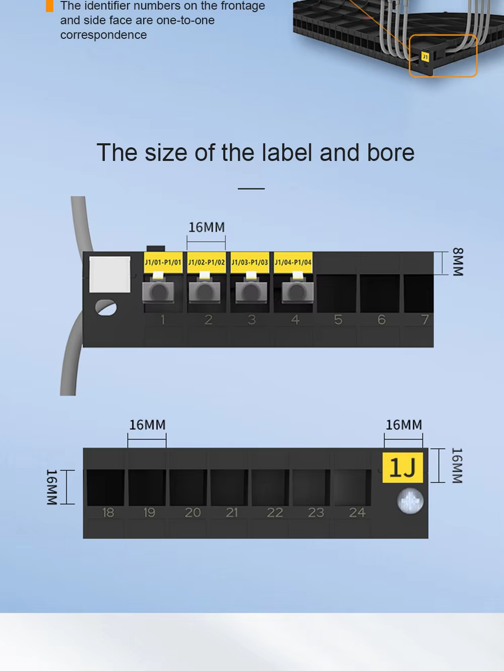 High-Density 24/48-Port Side-Mounted Fiber Optic Patch Panel With Raceway For Network Cabinet Cable Management