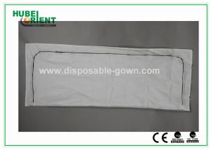 China White Polypropylene / PVC Dead Disposable Body Bags For Hospital , Light Weight wholesale