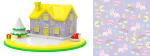 Baby Puzzle Silicone Housing Construction Toys Children'S Creative Housing