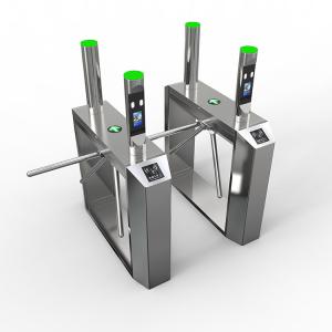 China Automatic Tripod Turnstile Gate Access Control Communication Interface Stainless Steel wholesale