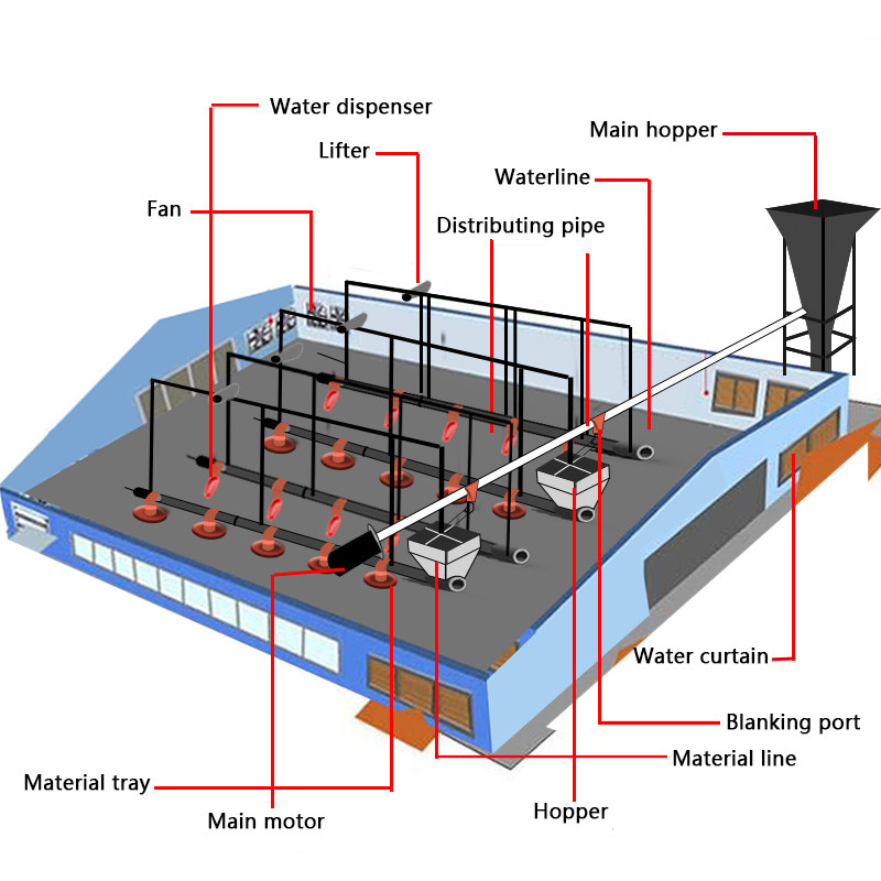 Modern Pp Oem Odm Automatic Pan Feeding System