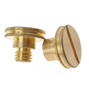 China M3 Brass Binder Post Screws Female Male Slotted Head for Book wholesale