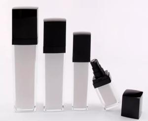 China 47*47*192mm 140ml Acrylic Dispenser Bottles wholesale