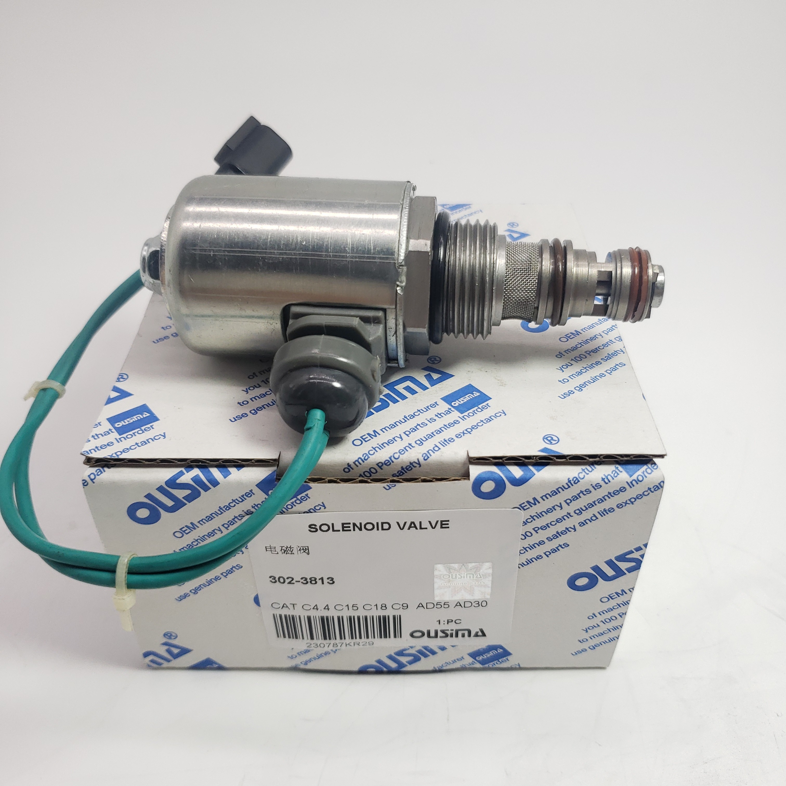 Solenoid Valve302-3813/3023813 For CAT C4.4 C15 C18 C9 AD55 AD30