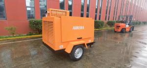 China 185cfm @100psi Diesel Portable Screw Compressor wholesale