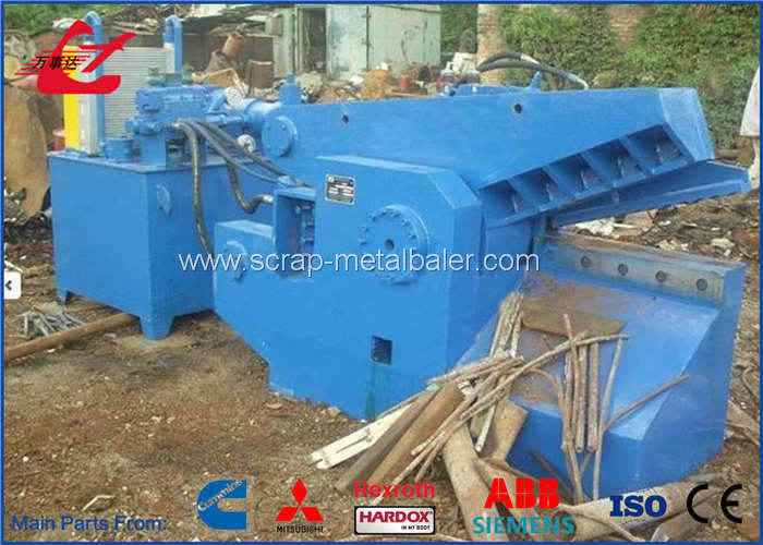 1200mm Blade Length Hydraulic Alligator Shear Scrap Shearing Machine 13000Kgs Weight