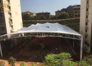 China Custom PVDF Tensile Membrane Canopy For Badminton Tennis Court Hall wholesale