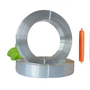 China Food Sausages Casing Sealed Roll Of Aluminum Wire Clips ф2.1mm 570m Length wholesale