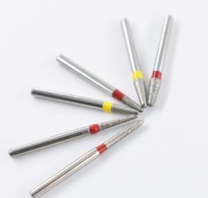 China Teeth Cutting Fg Diamond Burs 1.60mm Diameter Negotiable Packaging wholesale