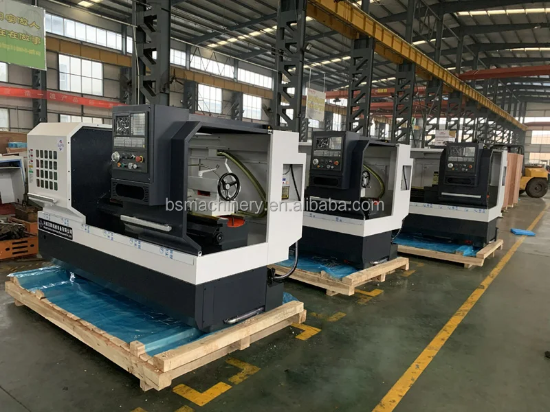 CK6150 Cnc Lathe Turning Machine High Precision Thread Cutting