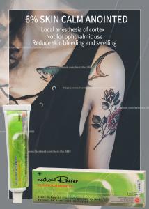 China Tattoo Numb Anesthetic Cream 10g Anti Allergic Anti Swell Lip Eyebrow Tattoo Lidocaine Cream wholesale