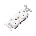 Straight Blade Wall Receptacle 15A 250V With Standard Grounding