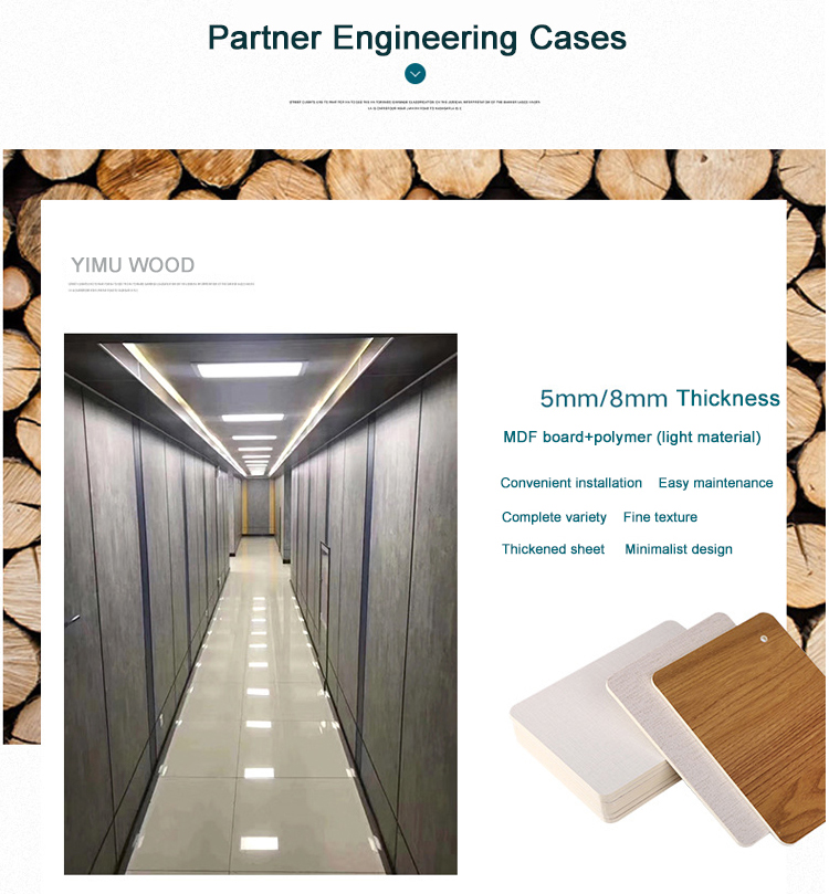 Interior Architectural Waterproof MDF Sheet 3D Damask Water Resistant MDF Board