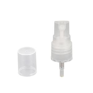 China Plastic Striped Transparent Fine Mist Sprayer 20/410 Alcohol Disinfectant Sprayer wholesale