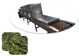 China 60 Kw Continuous Microwave Drying Equipment With Humidity Discharging System wholesale