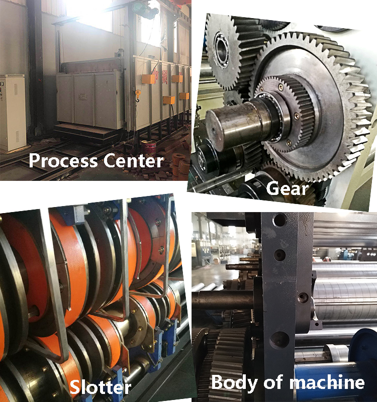 Paperboard Corrugated Carton Folding And Gluing Machine 5500 X 1800 X 2000